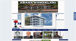 Desktop Screenshot of abanahaber.com